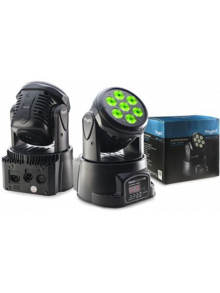 Stagg LED Moving Head with 7 x 10W RGBW 4-in-1 LED's